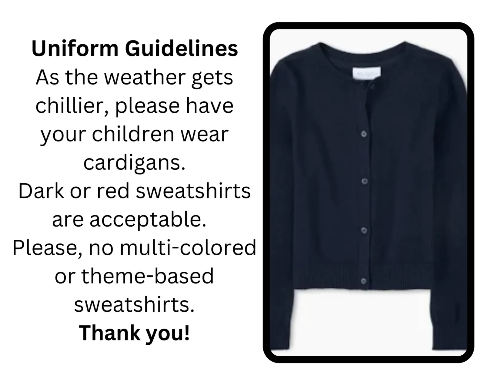 dress code winter weather